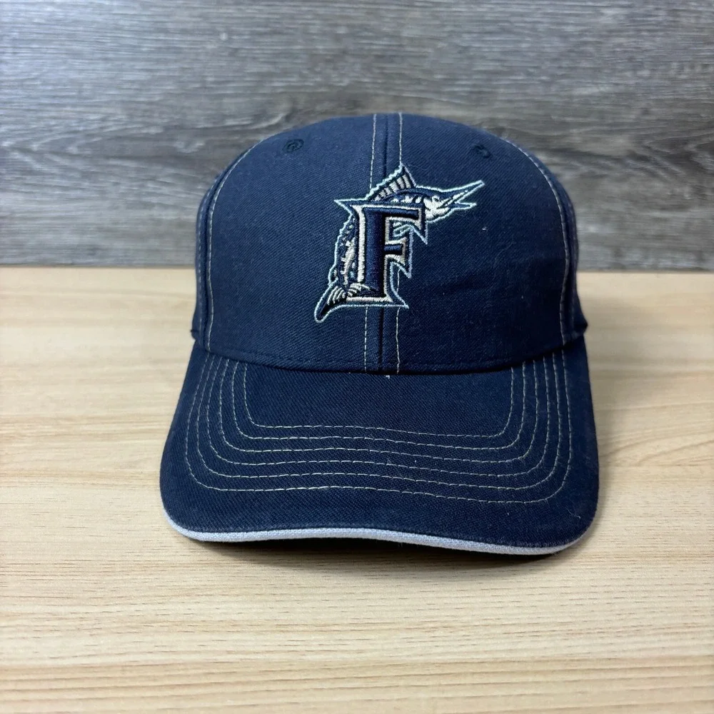 Florida Marlins‎ Hat Cap Fitted Youth One Size Blue MLB Baseball Twins Boys